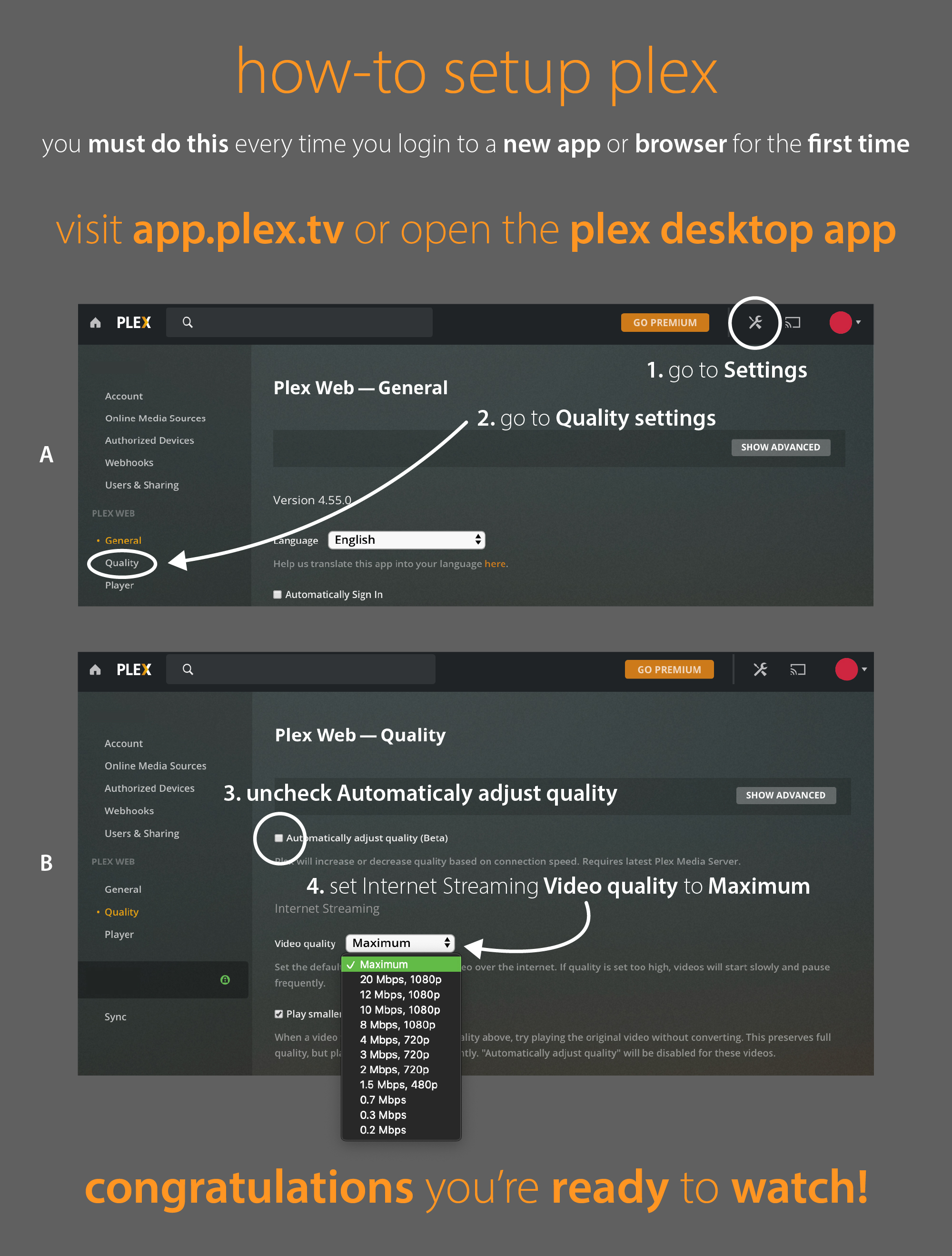 Plex Web