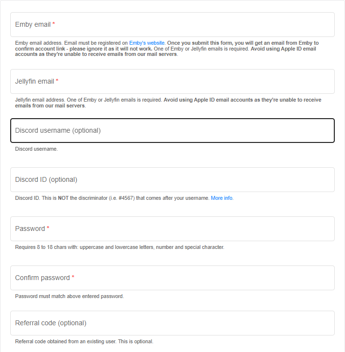 Store Register Page